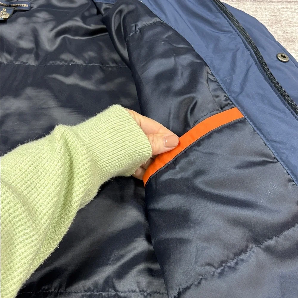 Vintage Brooks Brothers Windbreaker Men’s XL Colorblock 90s Retro Jacket